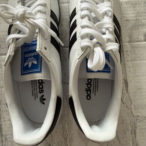 Adidas Samoa Shoes Cloud White Black Streamlined Retro Streetwear Casual Sz 10 main image 8